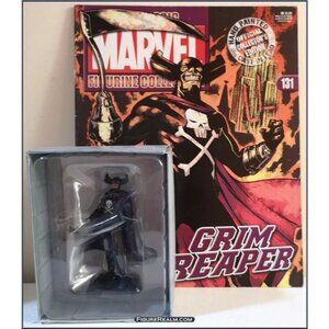 Eaglemoss 1:16 Classic Marvel‎ Figurine w/Book: Grim Reaper #131